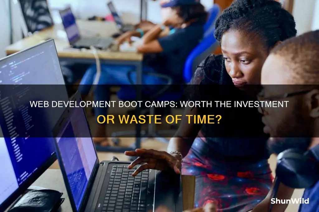 are web development boot camps worth it