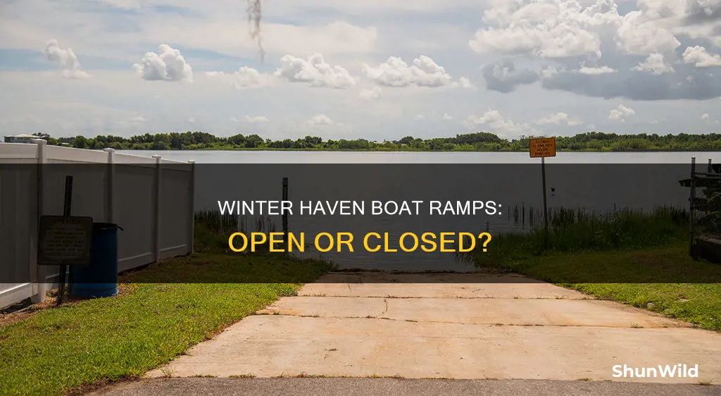 are winter haven boat ramps open