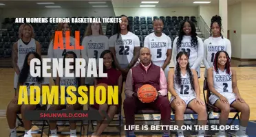 Georgia Women's Basketball: General Admission?