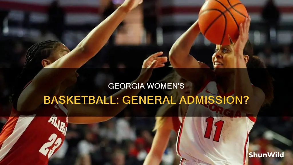 are womens georgia basketball tickets all general admission