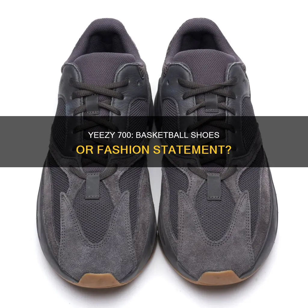 are yeezy 700 basketball shoes