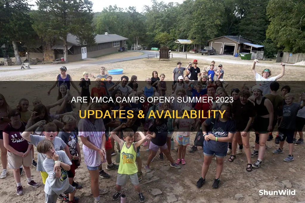 are ymca camps open