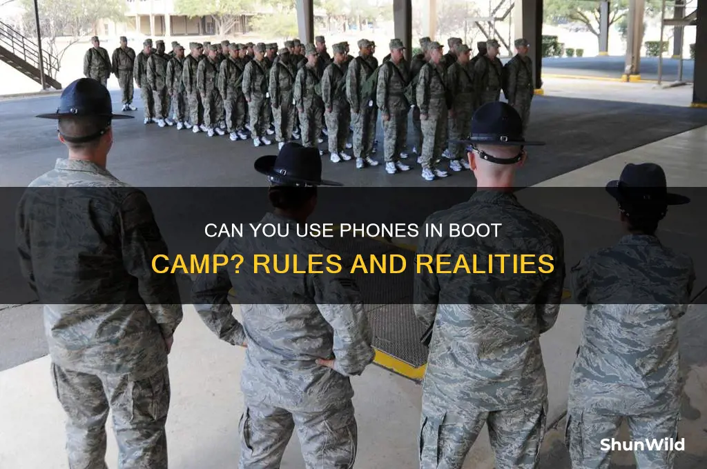 are you able to use phones in boot camp