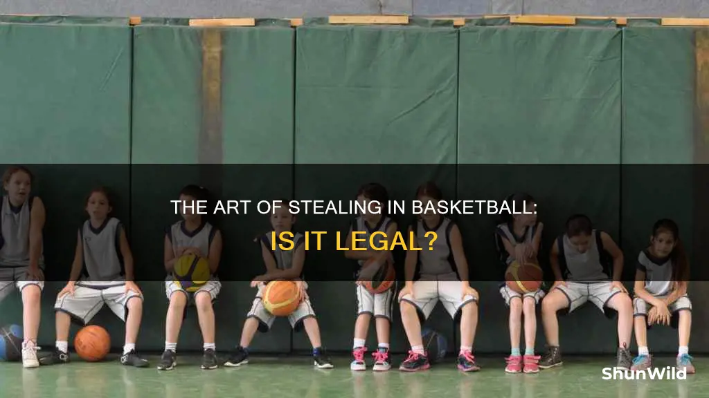 are you allowed to steal the ball in basketball
