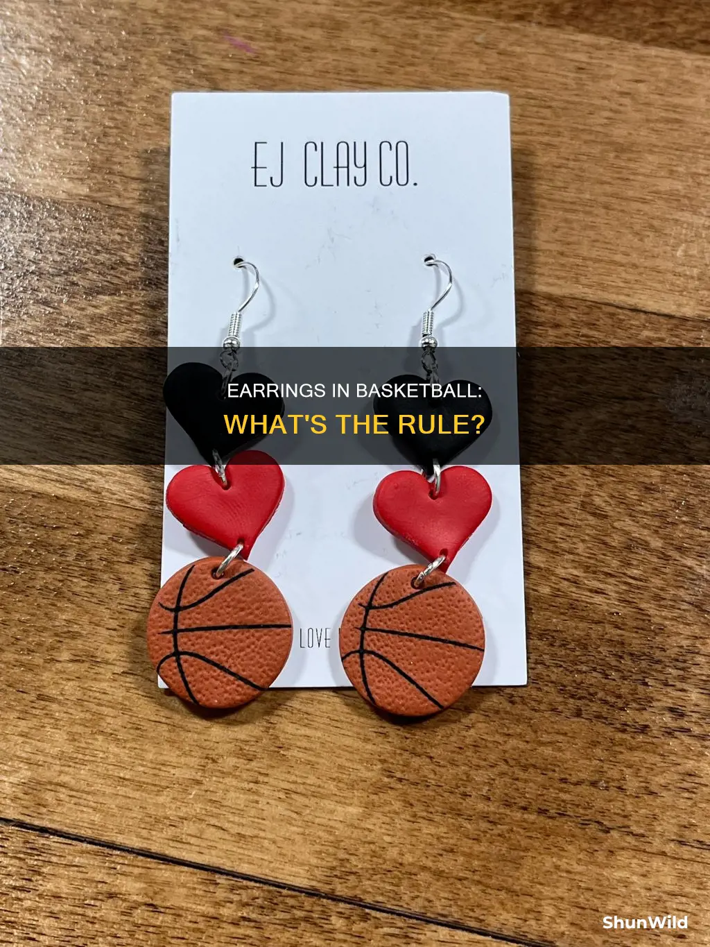 are you allowed to wear earrings in basketball