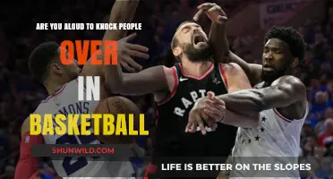 Basketball Rules: Can You Knock Opponents?