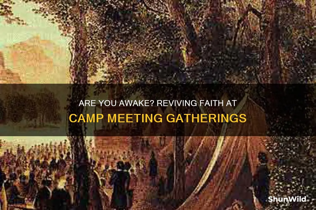 are you awake camp meeting