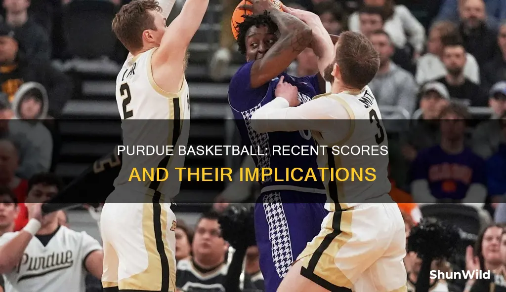 are you purdue basketball score
