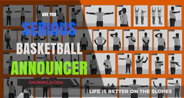 Basketball Announcer: Serious or Just for Laughs?