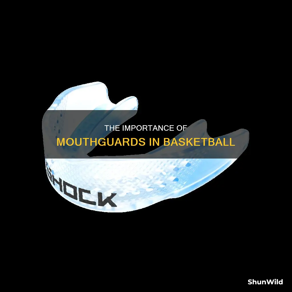 are you supposed to use a mouthguard for basketball