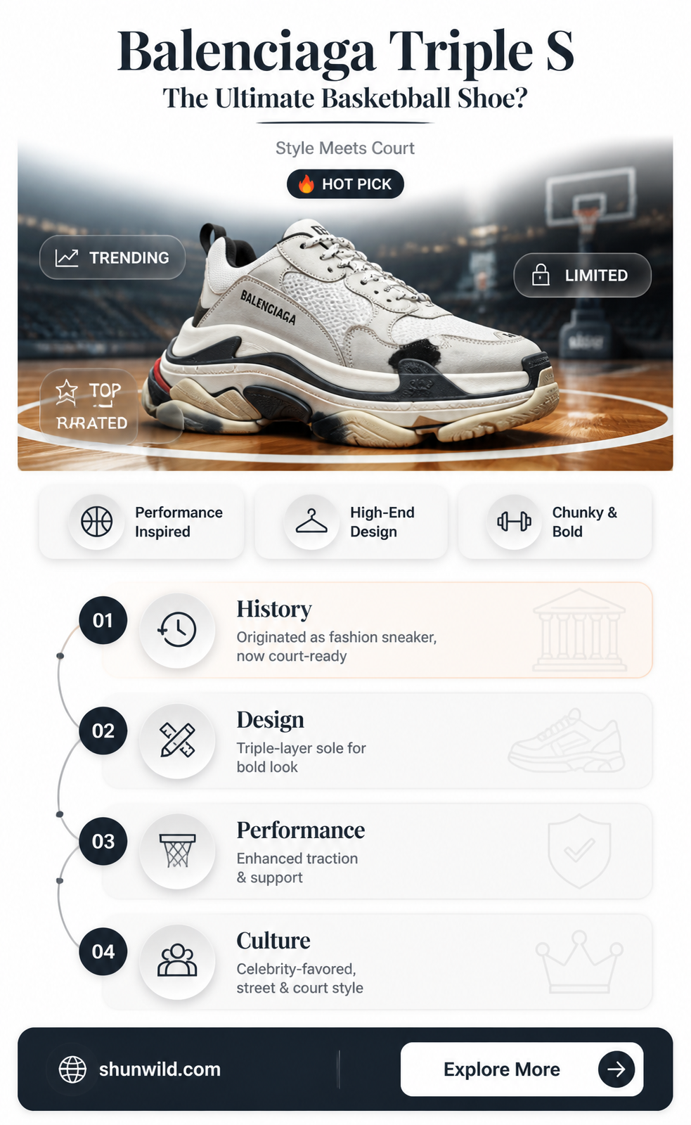are balenciaga triple s basketball shoes
