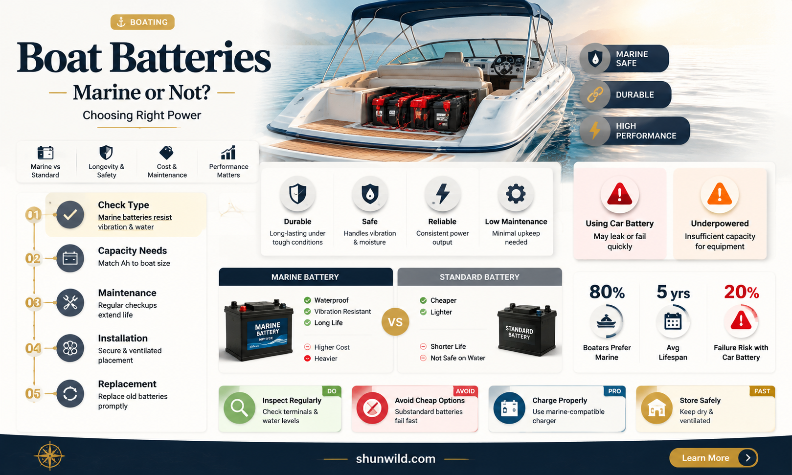 are all boat batteries marine batteries