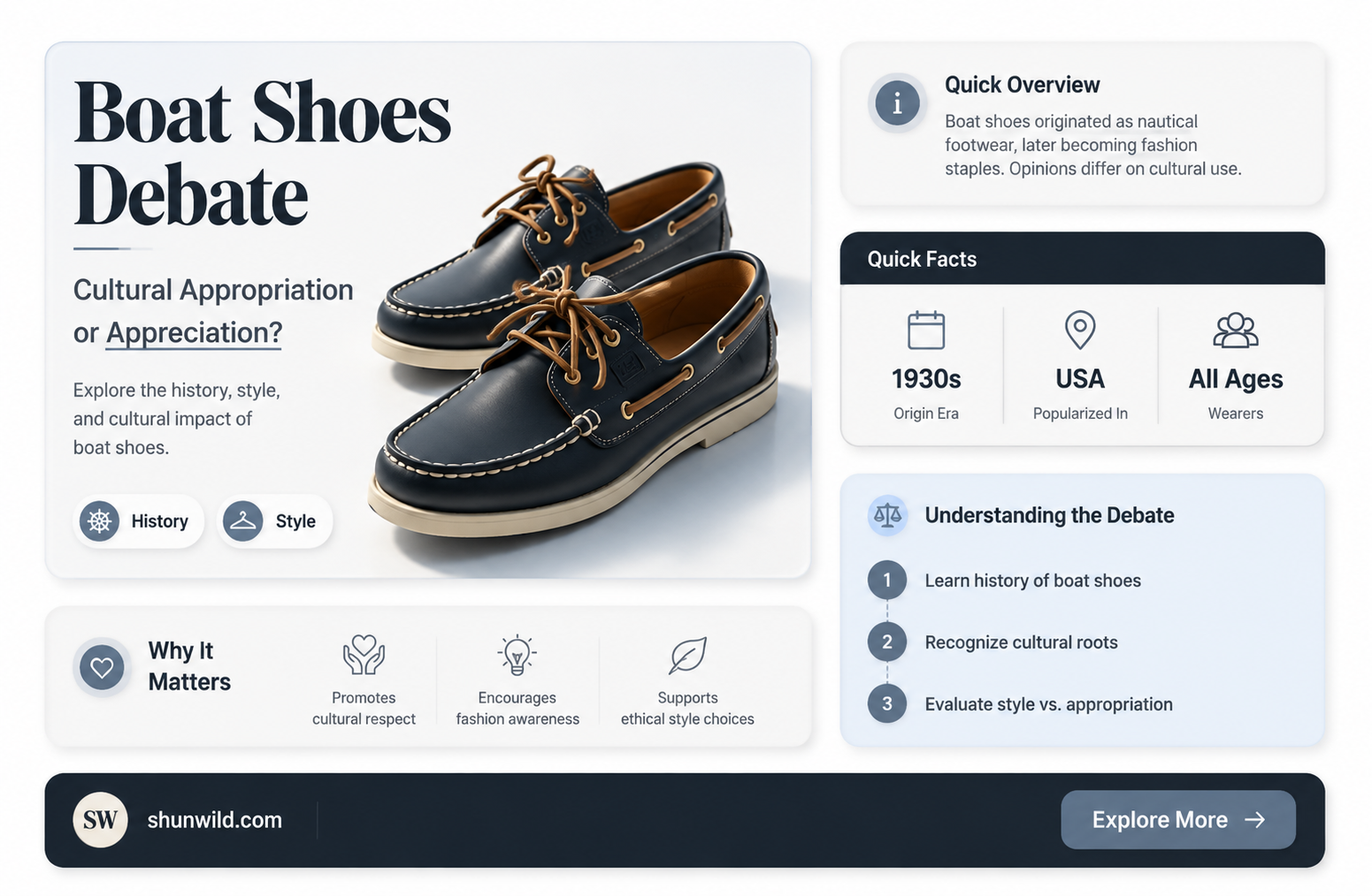 are boat shoes cultural appropriation
