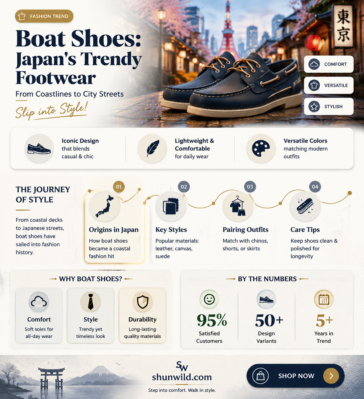 are boat shoes trendy in japan