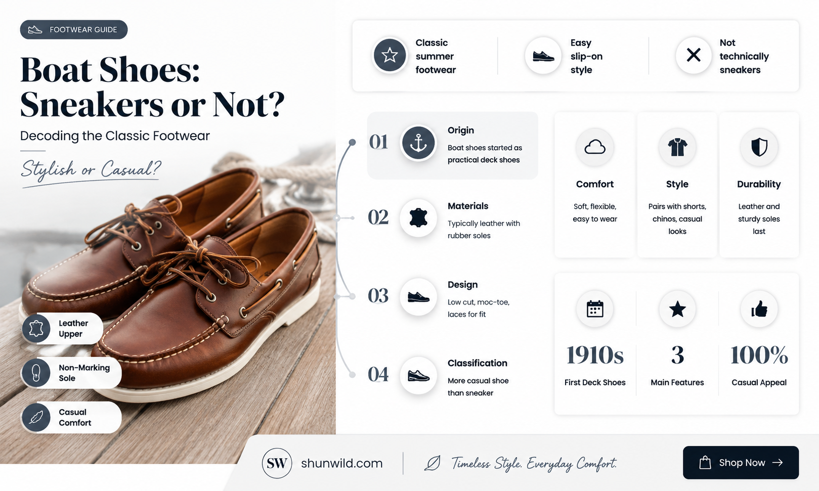 are boat shoes considered sneakers