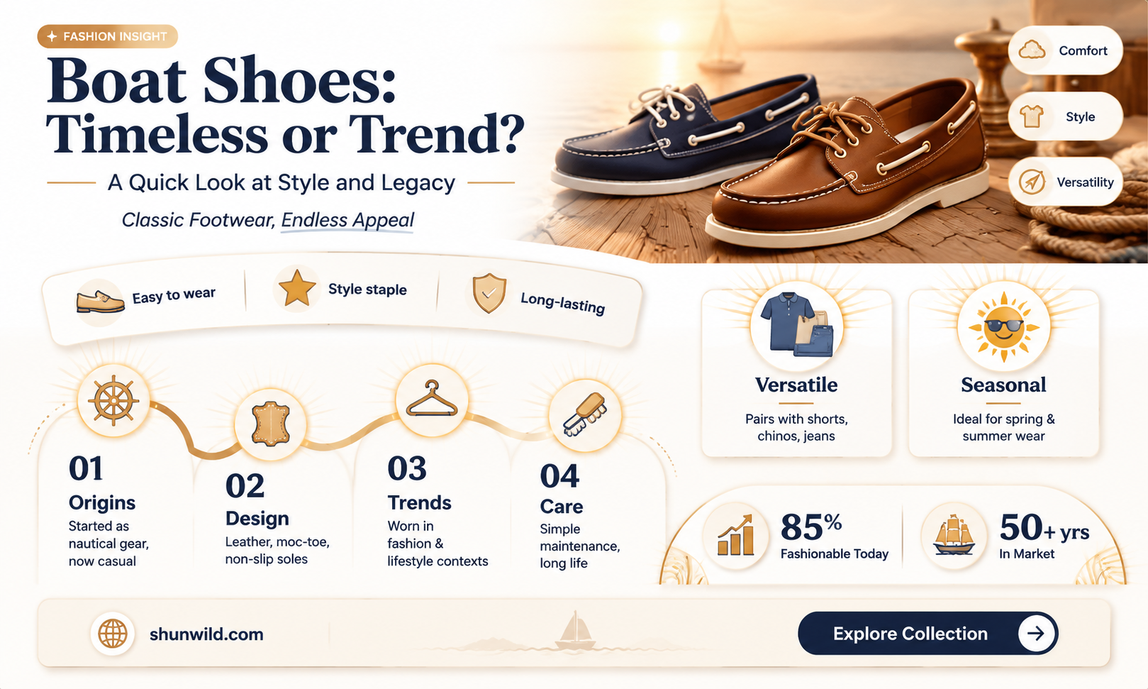 are boat shoes fashionable