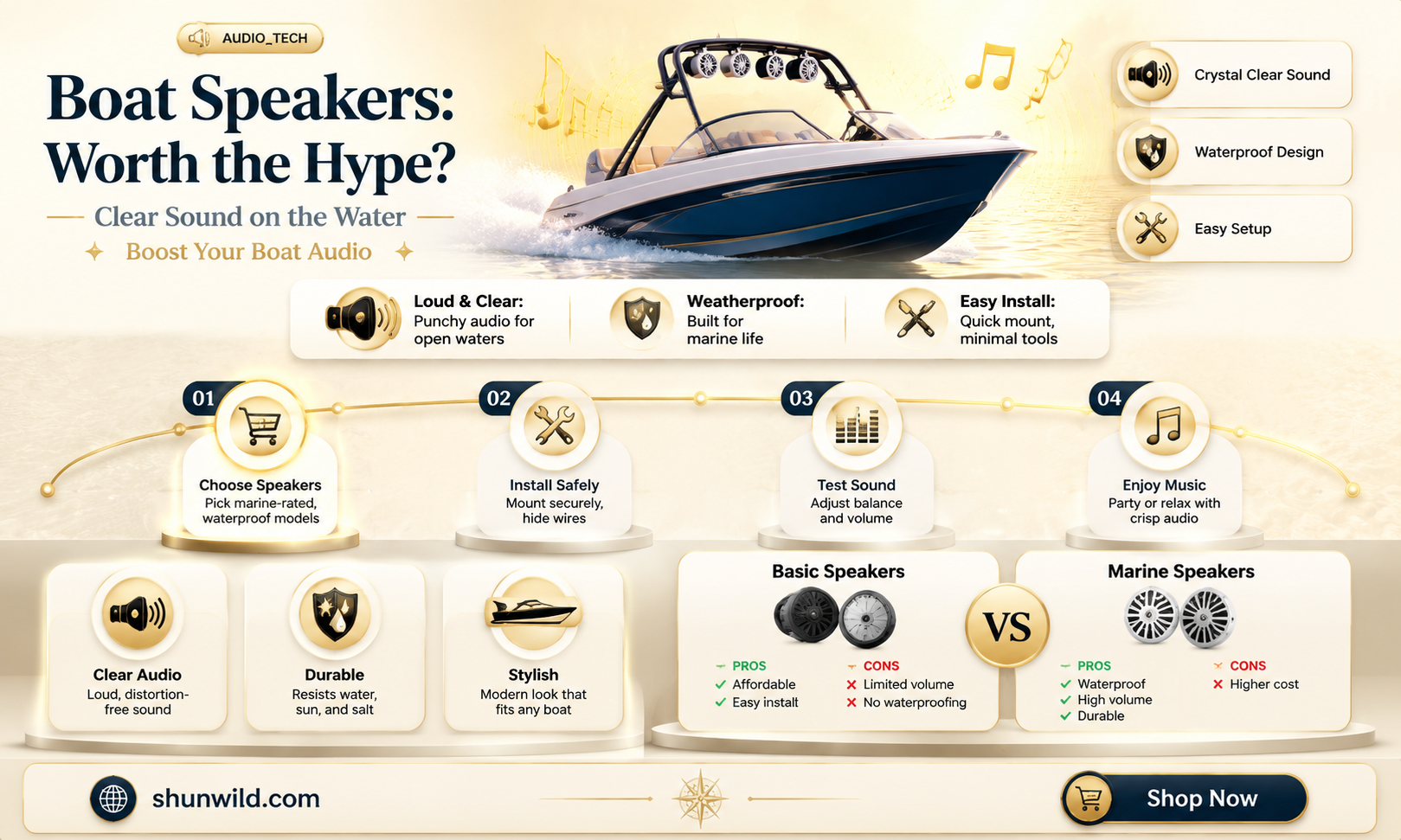 are boat speakers good
