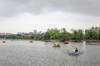 boating pedalos and punts