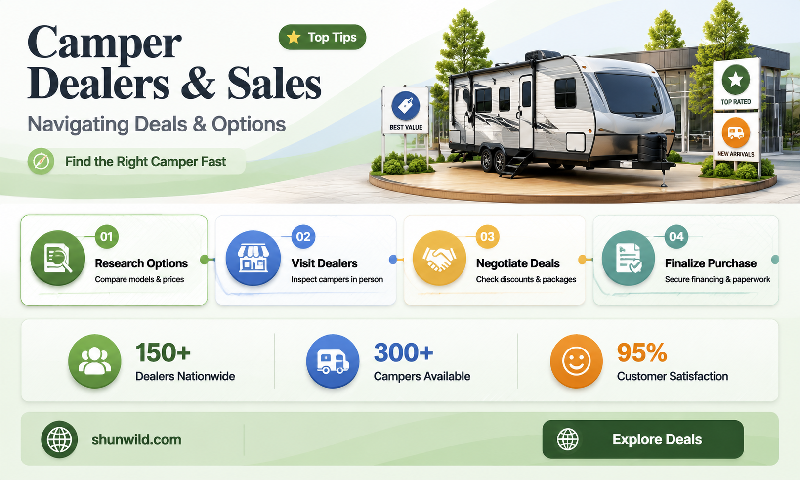 are camper dealers and sales