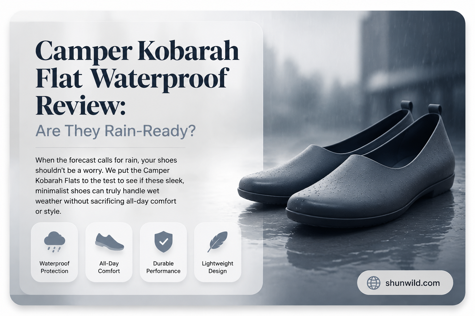 are camper kobarah flat waterproof