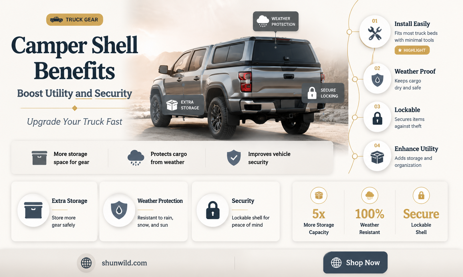 are camper shell key