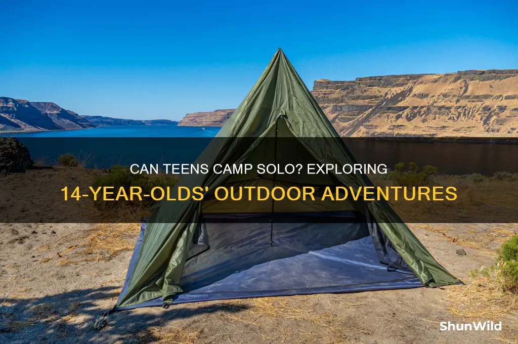 can 14 year olds go camping