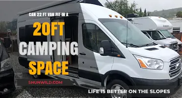 Will a 22-Foot Van Squeeze into a 20-Foot Campsite?