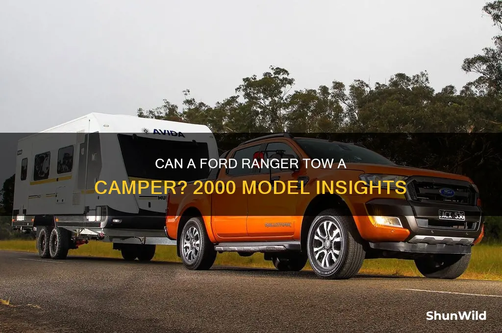 can a 2000 ford ranger pull a camper
