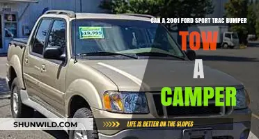 Can a 2001 Ford Sport Trac Tow a Camper?