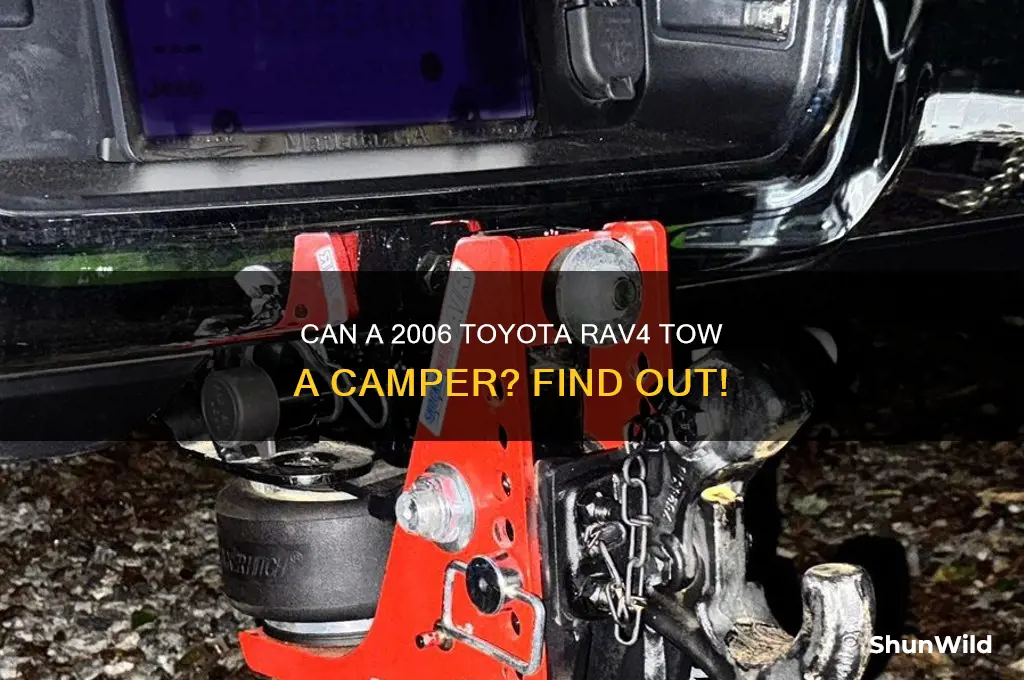 can a 2006 toyota rav4 tow a camper