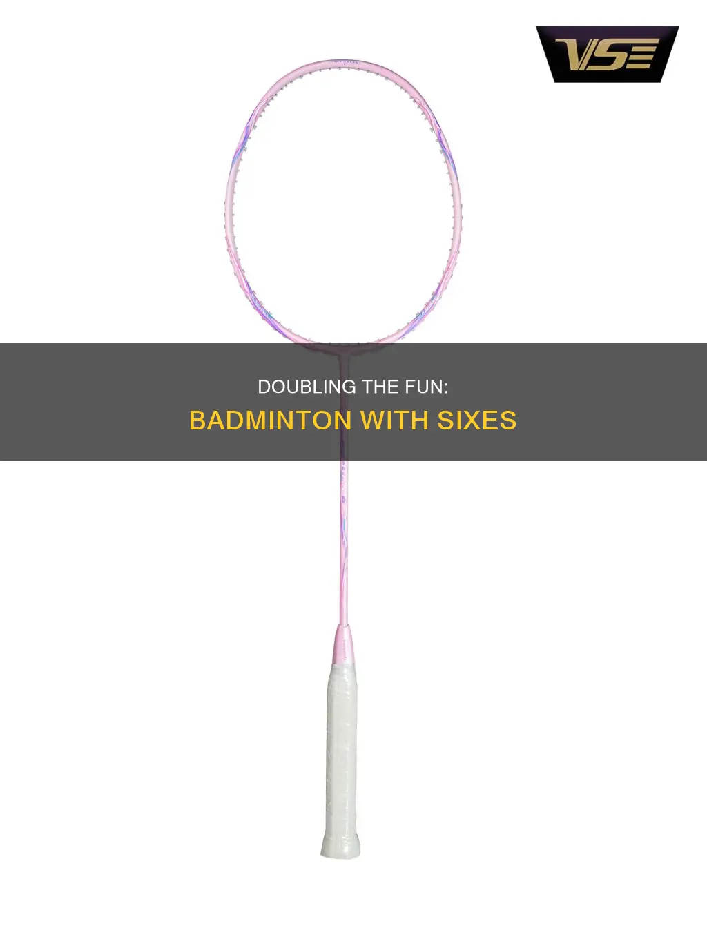 can a badminton group be played 6 versus 6