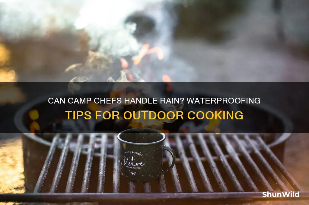 can a camp chef get wet