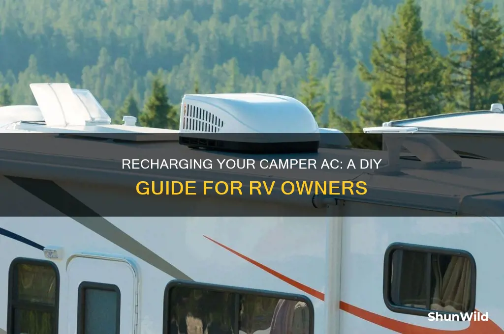 can a camper ac be recharged
