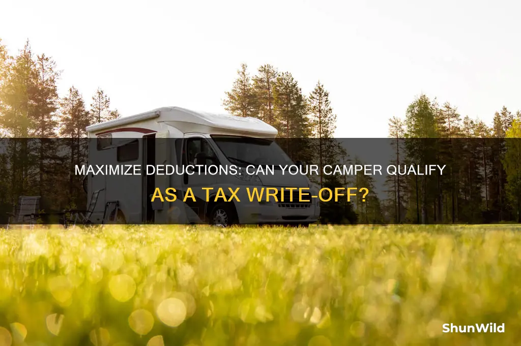 can a camper be a tax write off