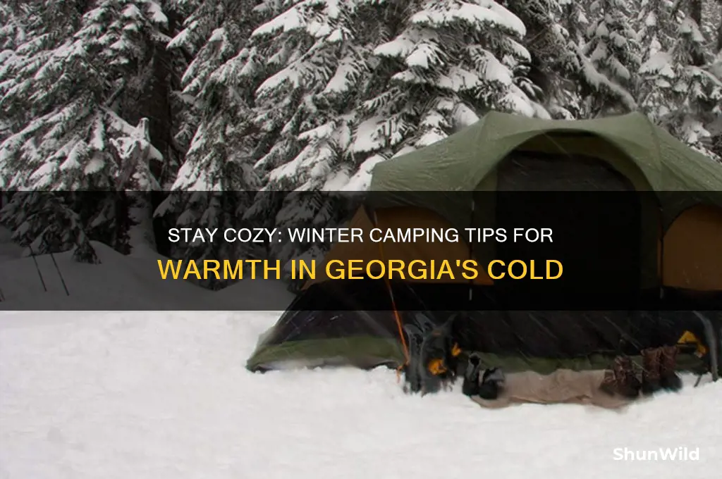 can a camper be warm in winter in georgia