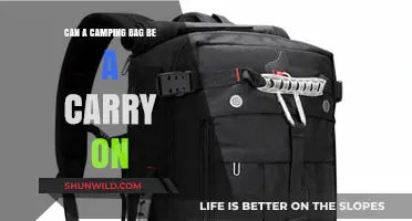 Can Your Camping Bag Double as a Carry-On Luggage?