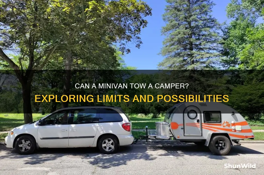 can a minivan pull a camper