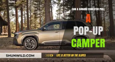 Can a Subaru Forester Tow a Pop-Up Camper? Find Out!