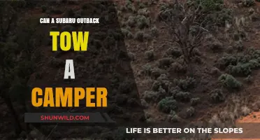 Can a Subaru Outback Tow a Camper? Exploring Its Capabilities