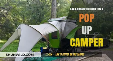 Can a Subaru Outback Tow a Pop-Up Camper? Find Out!
