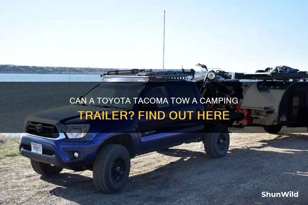 can a tacoma pull a camping trailer