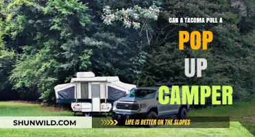 Can a Toyota Tacoma Tow a Pop-Up Camper? Find Out!