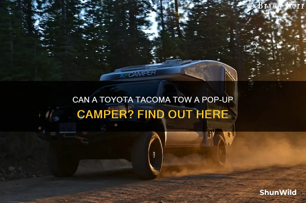 can a tacoma pull a pull out camper