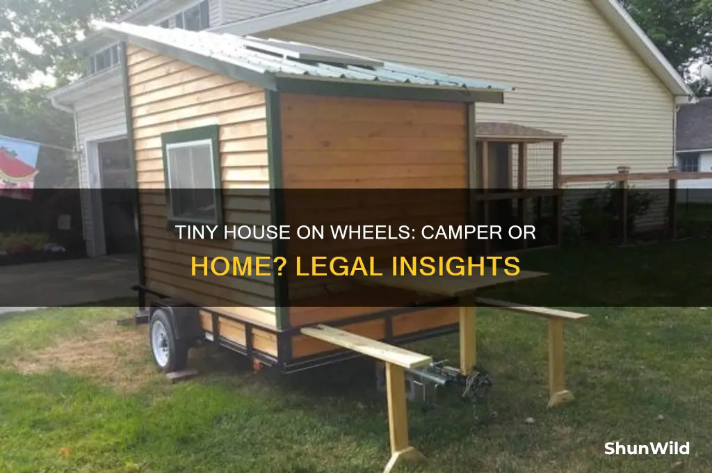can a tiny house on wheels count as a camper