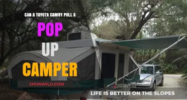 Can a Toyota Camry Tow a Pop-Up Camper? Find Out Here