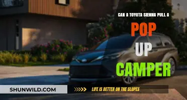 Can a Toyota Sienna Tow a Pop-Up Camper? Find Out Here