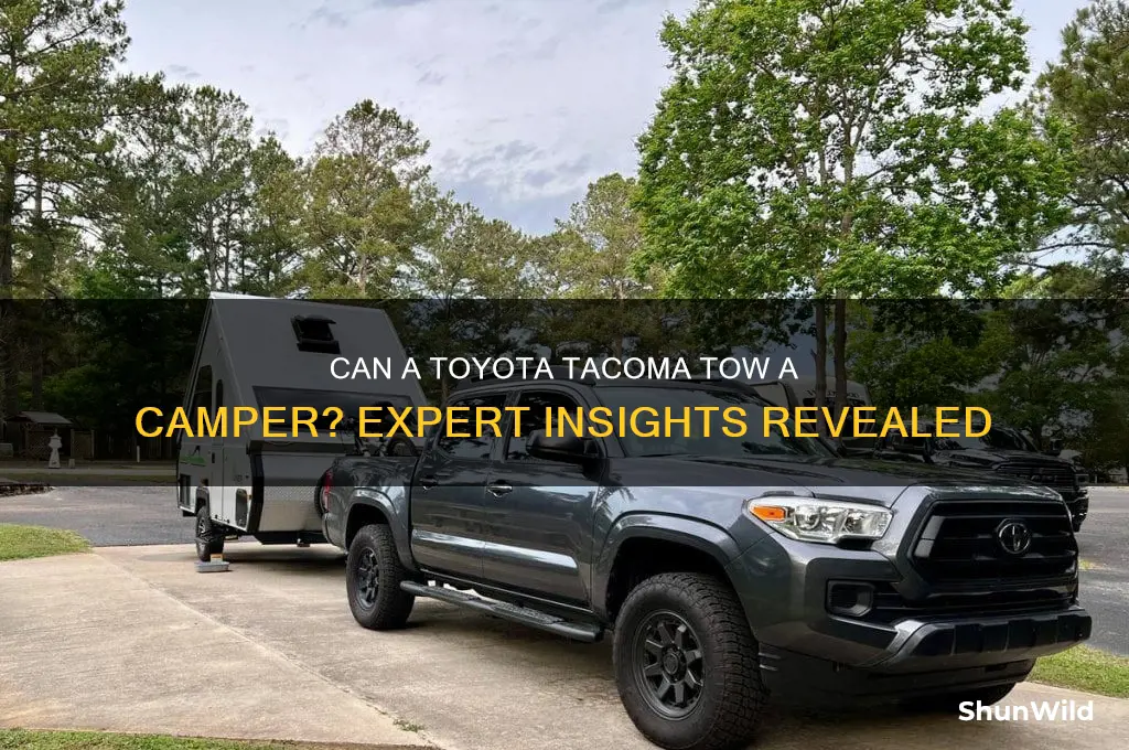 can a toyota tacoma tow a camper