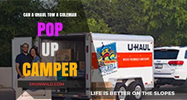 Can a U-Haul Tow a Coleman Pop-Up Camper? Find Out!