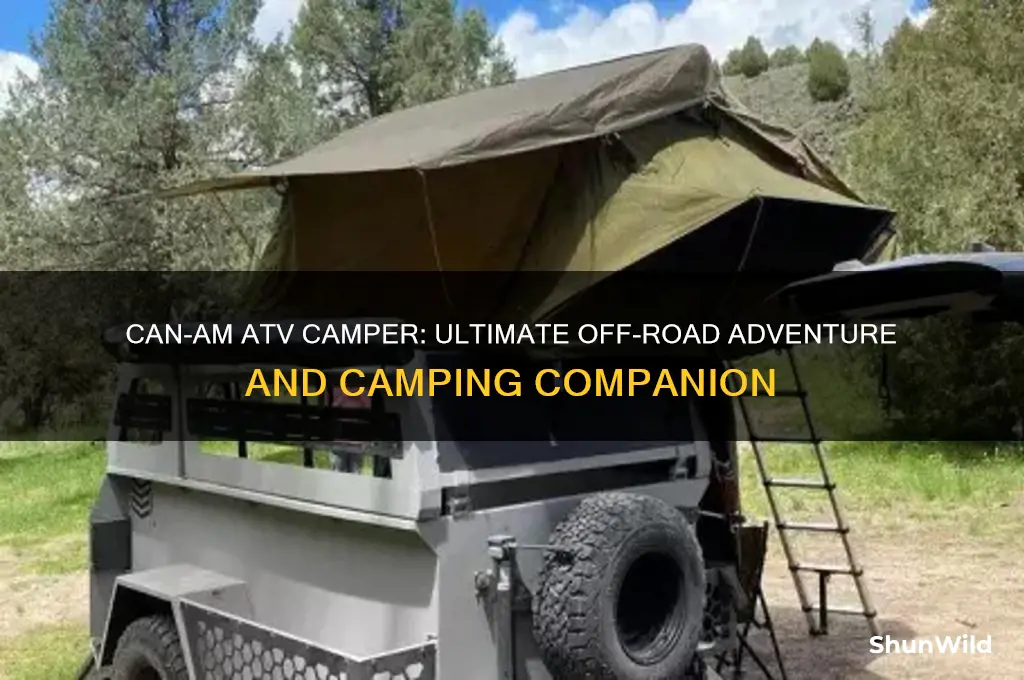can am atv camper