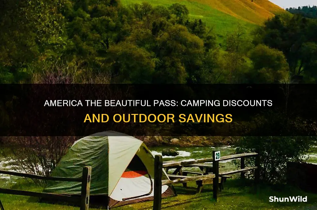 can america the beautiful used for discounts camping